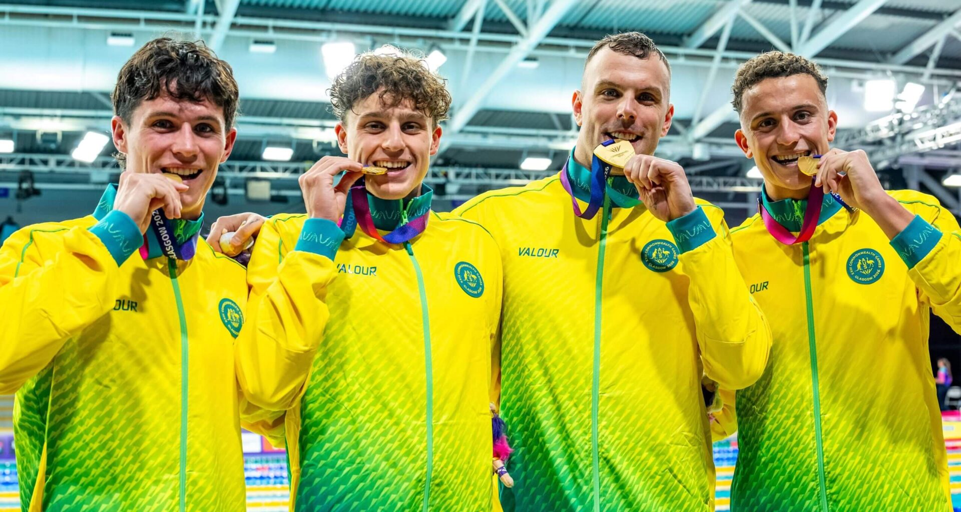 Harrison Turner, Kai Taylor, Kyle Chalmers, Flynn Southam