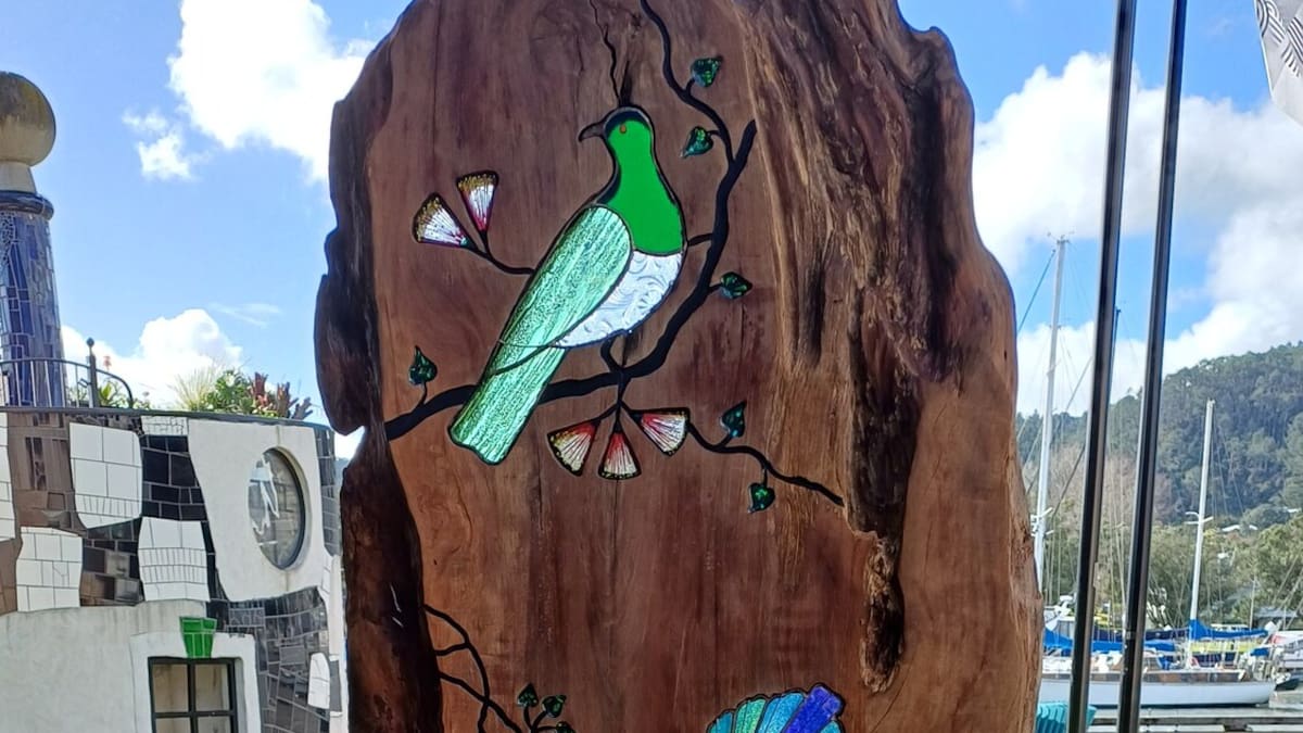 Stolen Tiori Toru sculpture: Whangārei art centre and gallery seek public help finding thief who escaped on bicycle
