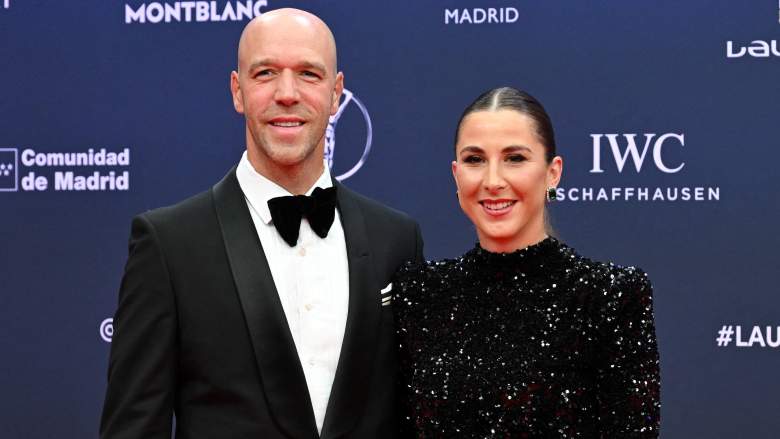 Belinda Bencic, husband Martin Hromkovic