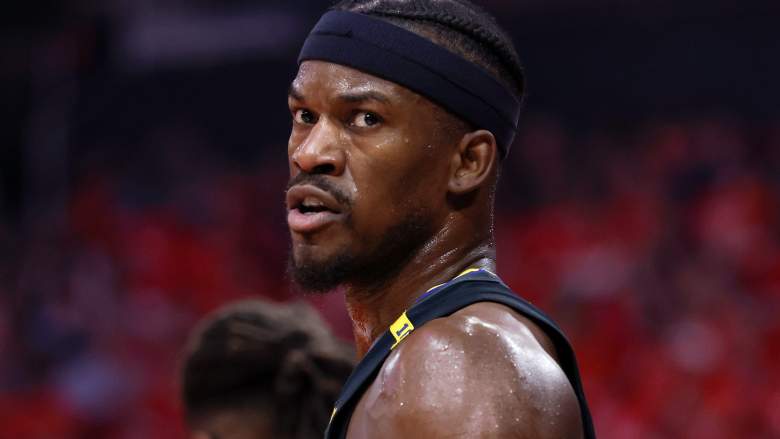 Jimmy Butler III #10 of the Golden State Warriors was a fixture n the NBA trade rumor mill.
