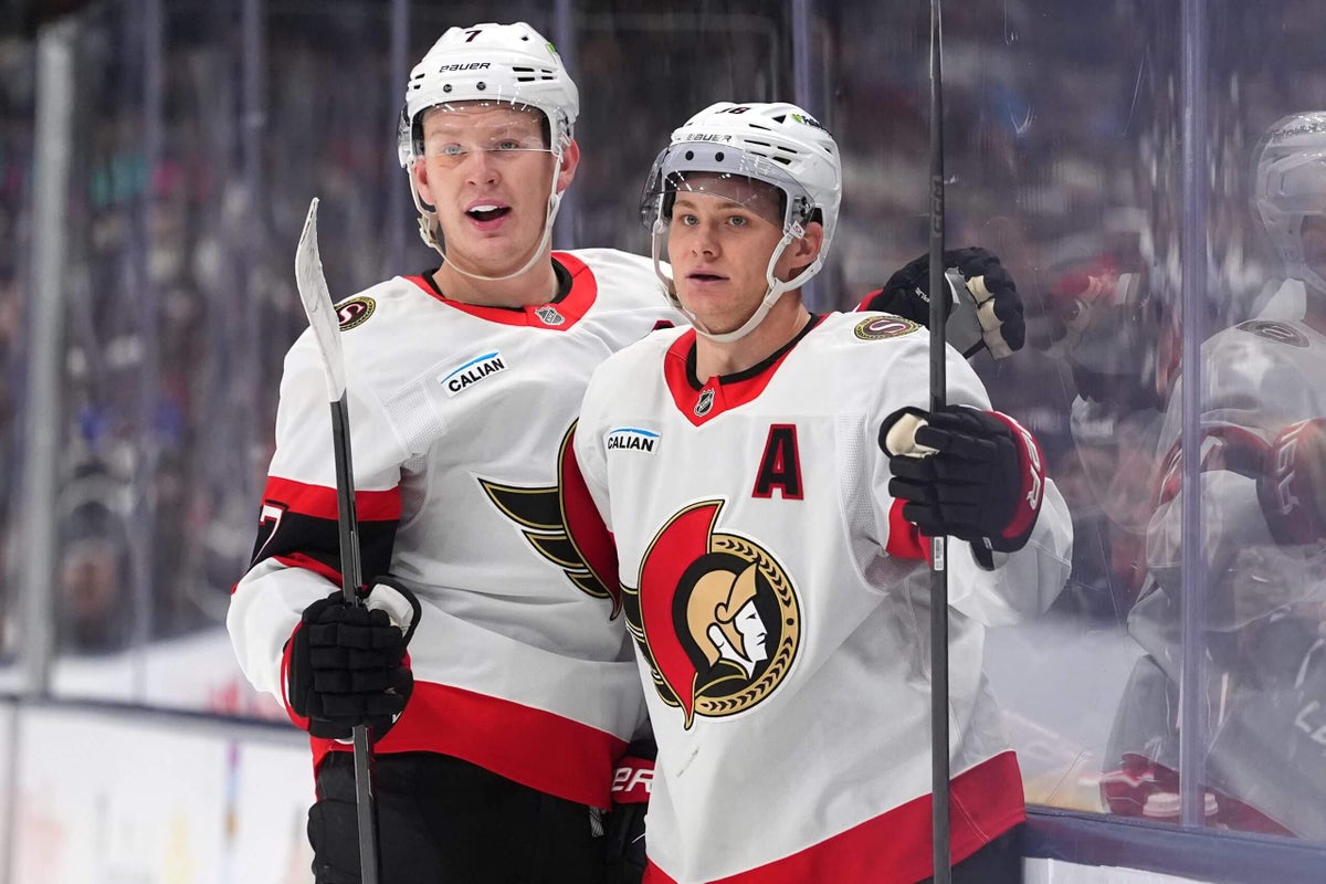 Senators’ Tim Stützle says team focusing on ‘what’s ahead’ after Brady Tkachuk trade