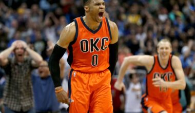 Russell Westbrook leaves NBA letting his significant actions do talking