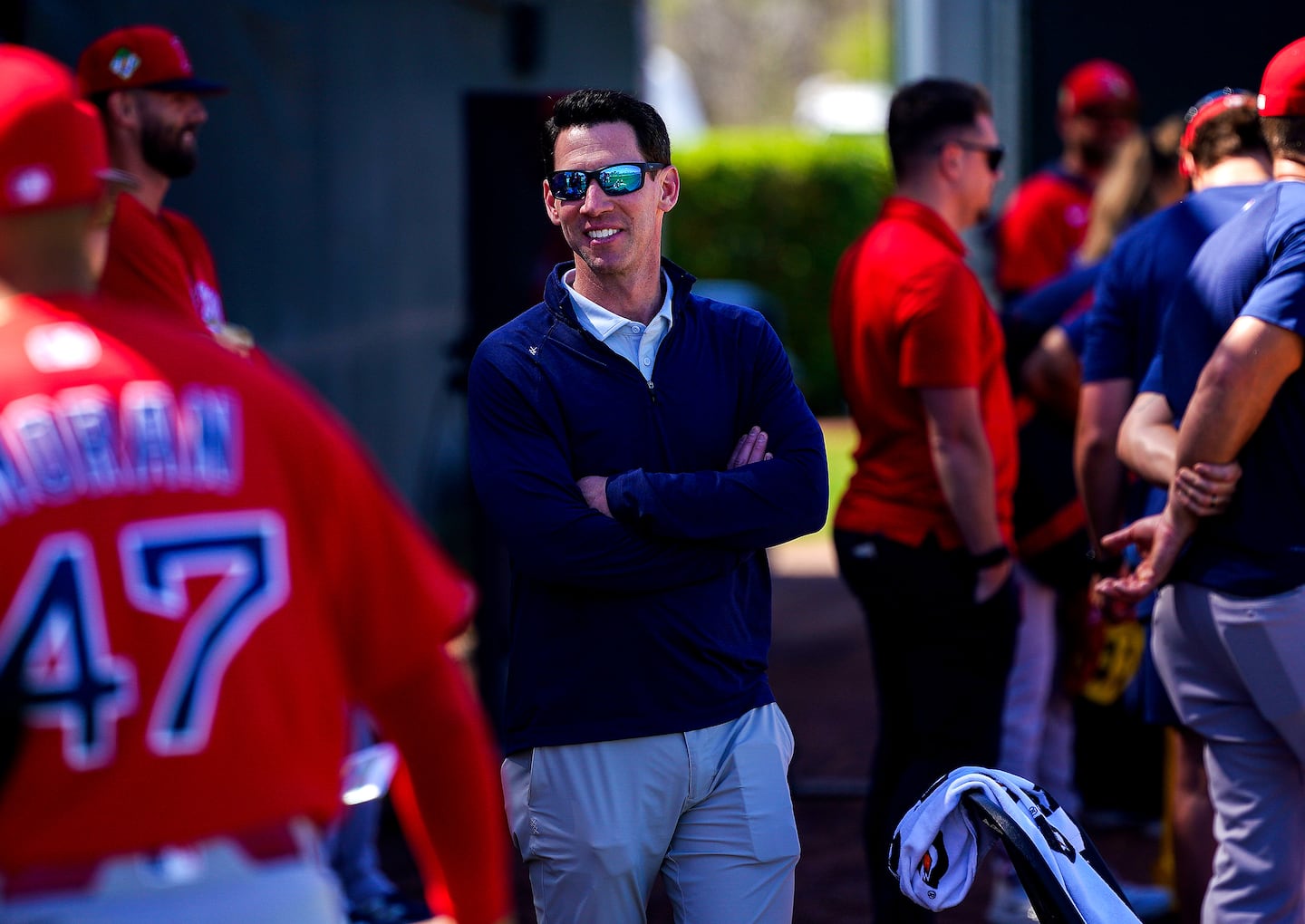 Craig Breslow and the Red Sox have until Monday evening to upgrade the roster.