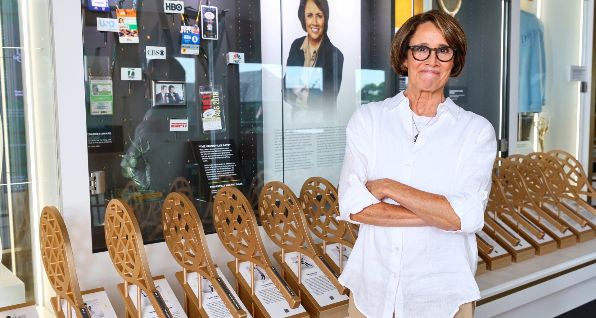 WTA celebrates Mary Carillo's enshrinement into International Tennis Hall of Fame