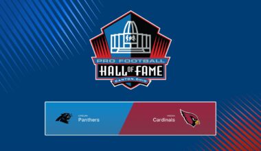 Listen Live: Cardinals vs. Panthers NFL Hall of Fame Game on SiriusXM