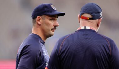 'Like bringing another coach with us': Adelaide Crows coach Matthew Nick's defends decision to fly rested veteran Taylor Walker west to Fremantle Dockers