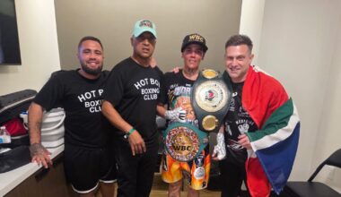 Ferreira makes African female boxing history by becoming continent’s first unified world champ