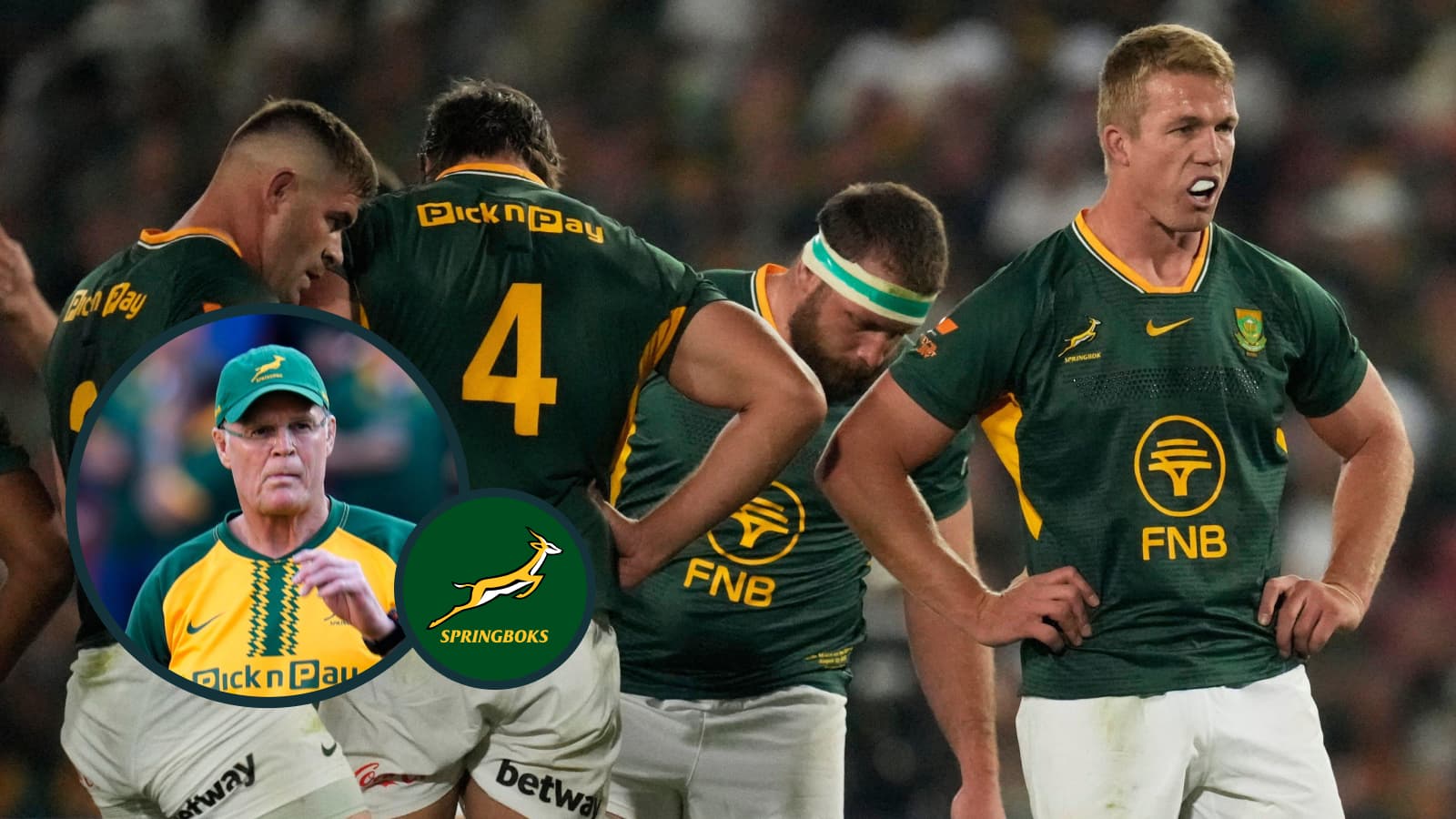 Springboks: Rassie Erasmus verdict on ‘nobody's fault’ rejig