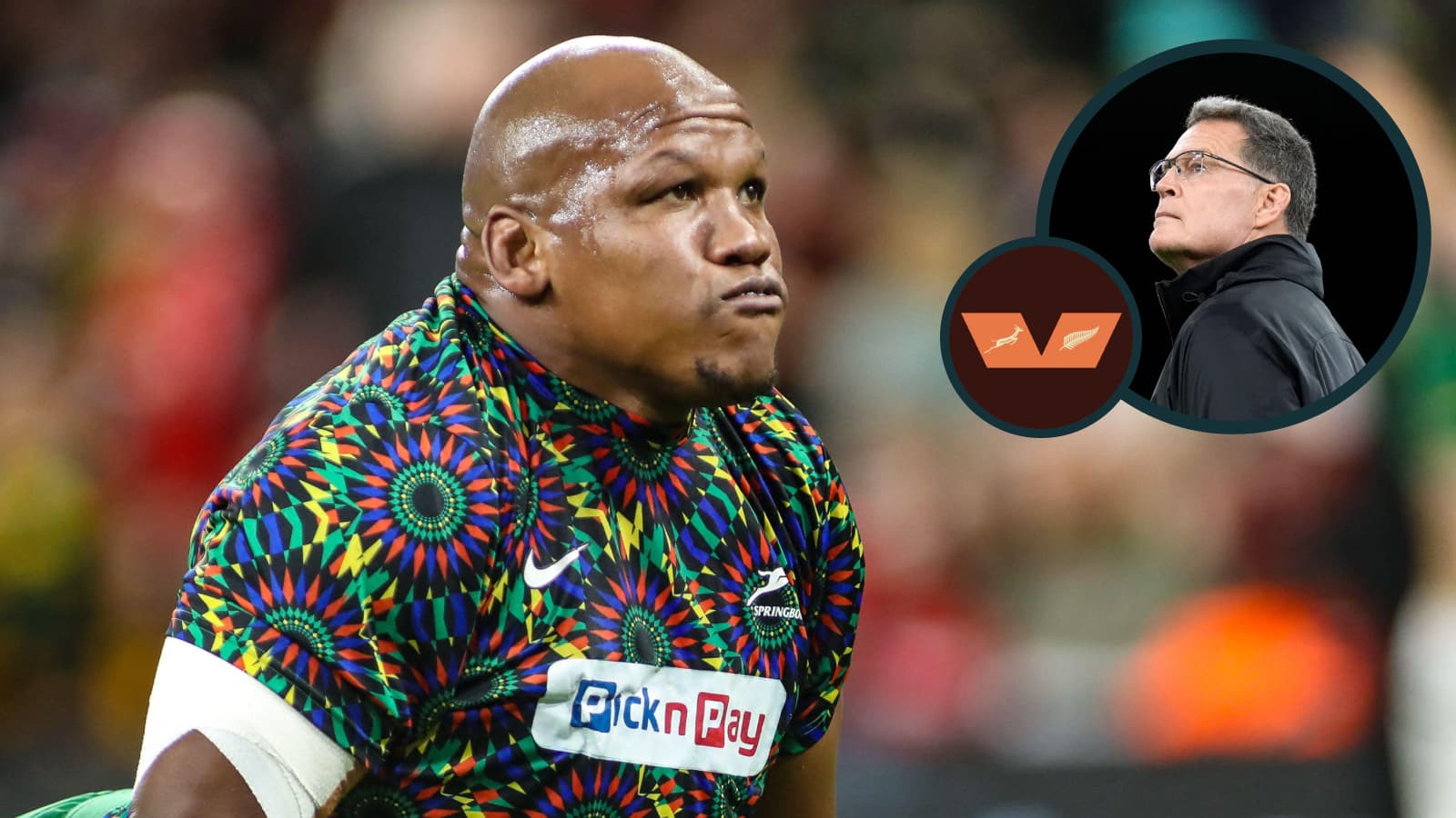 Rassie Erasmus’ dismissive ‘wet weather’ verdict and Bongi Mbonambi latest
