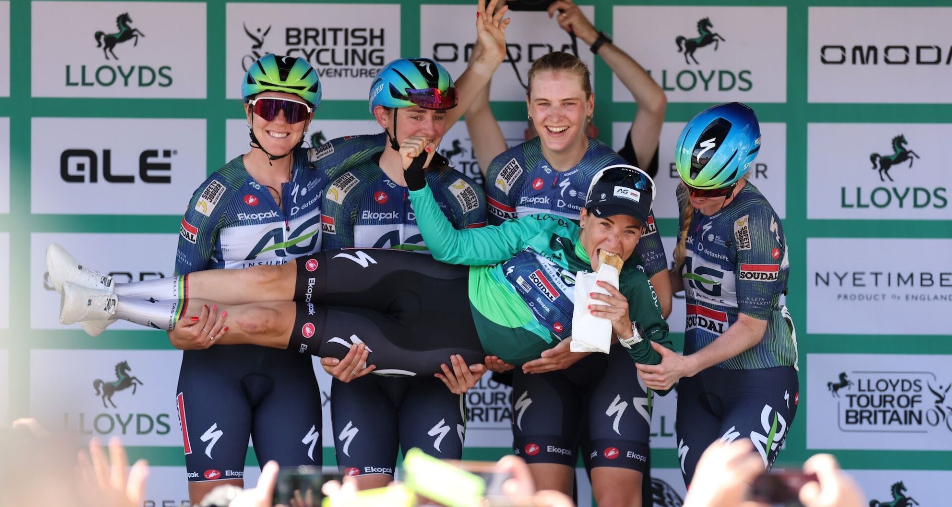 Kim Le Court-Pienaar comes full circle at Tour of Britain Women to take her first-ever GC victory