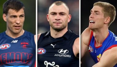WILDCARD TEAMS: Melbourne veterans Jack Viney and Jake Melksham in as injuries bite, mixed news for Carlton Blues, boost for Dogs