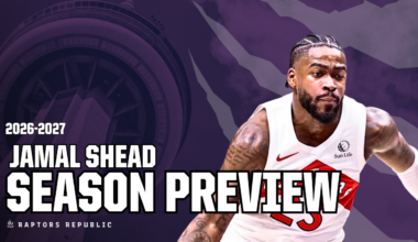 Will Raptors’ Jamal Shead remain the best bench player in the NBA?