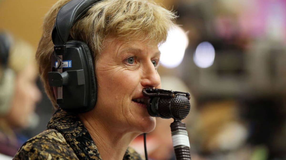 I would lose my path netball commentating. Doctors found a tennis ball sized tumour on my brain - Jenny Woods