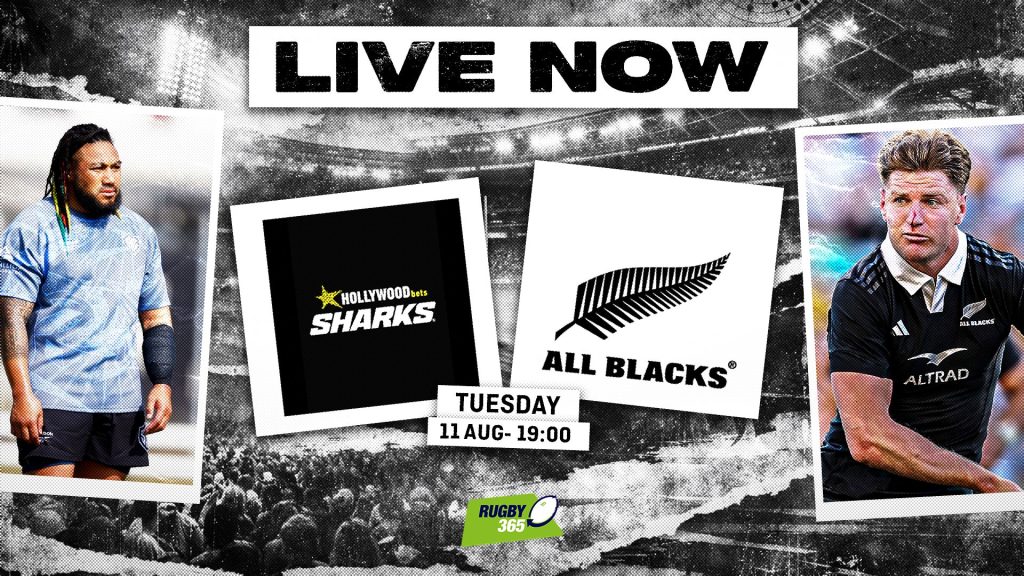 LIVE: Sharks v New Zealand - Rugby's Greatest Rivalry - new zealand