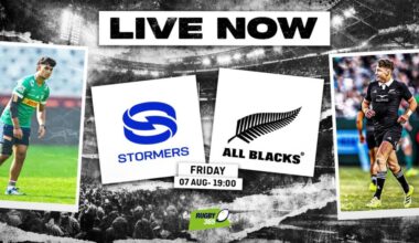 LIVE: Stormers v New Zealand - Rugby's Greatest Rivalry - new zealand