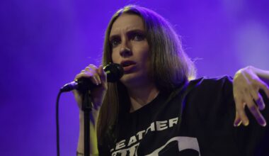 Dry Cleaning at All Together Now 2026: Shin-kicking post-punks kick off the weekend with a flourish – The Irish Times