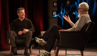 David Letterman to Interview Matt Damon on 'My Next Guest' Season 7