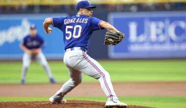 Rangers Designate Marco Gonzales For Assignment