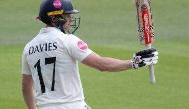 JACK DAVIES RETIRES FROM PROFESSIONAL CRICKET