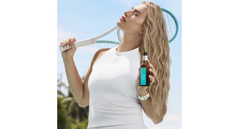 Tennis Star Aryna Sabalenka Is Moroccanoil’s New Brand Ambassador
