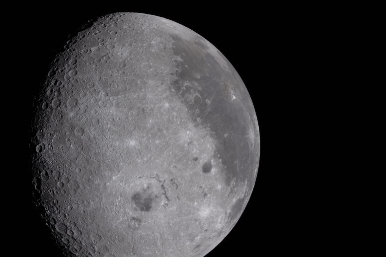 NASA Artemis II Moon Nearside