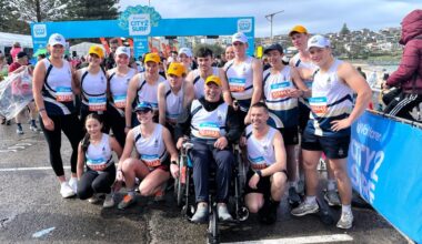 TAS students tackle City2Surf for rugby charity
