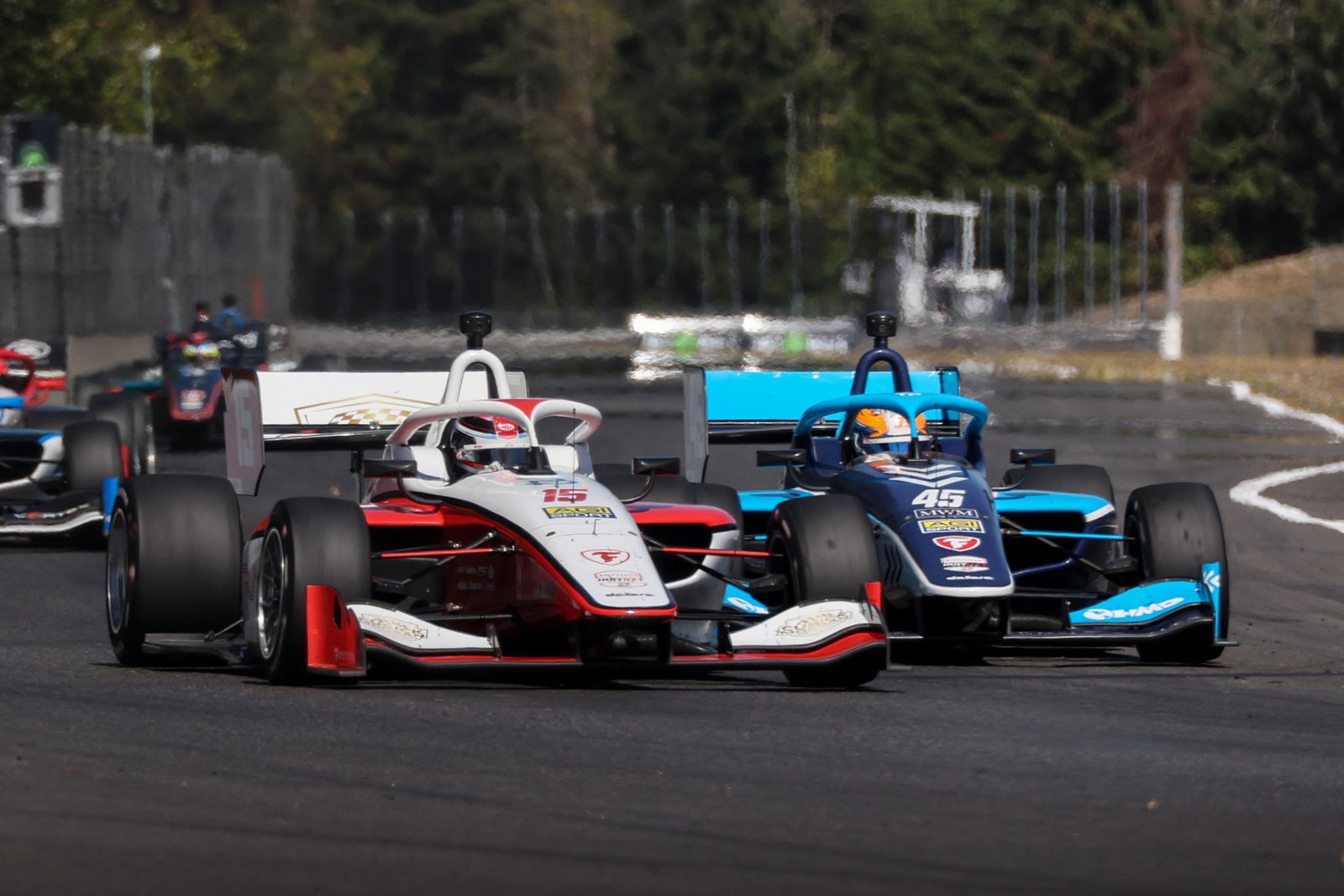 Aussie confronts compatriot in pit lane, Hughes claims podium