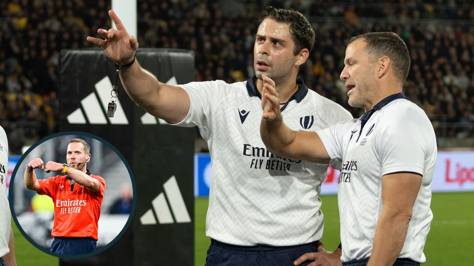 Springboks v All Blacks: Rugby's Greatest Rivalry tour match officials named