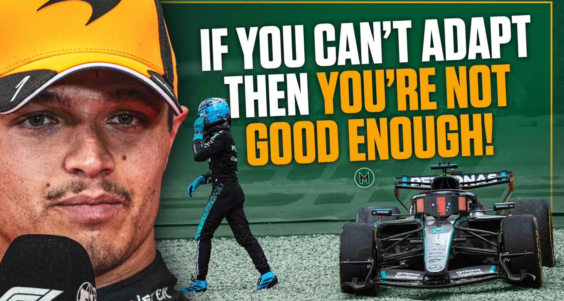Podcast: Norris's dig at Russell - why world champ has no sympathy for F1 rival's struggles