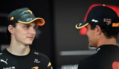 Oscar Piastri (AUS) McLaren F1 Team and team mate Lando Norris (GBR) McLaren F1 Team. 06.06.2026. Formula 1 World Championship, Rd 6, Monaco Grand Prix, Monte Carlo, Monaco, Qualifying Day.
