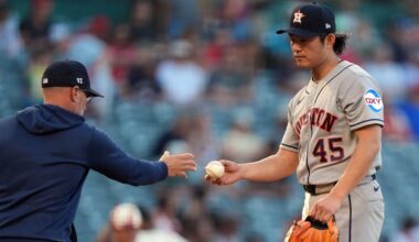 Houston Astros shift Tatsuya Imai to the bullpen for Texas Rangers series after rough start