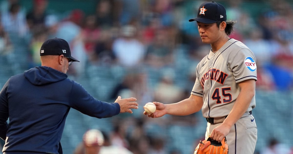 Houston Astros shift Tatsuya Imai to the bullpen for Texas Rangers series after rough start