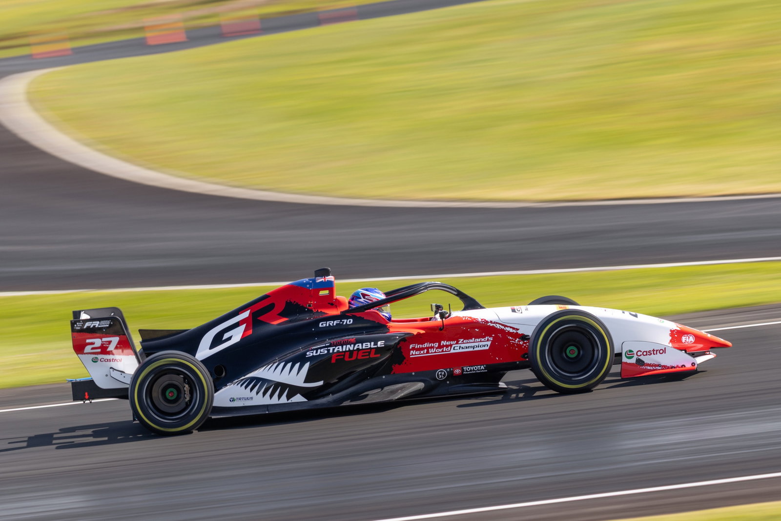 ‘Like a baby F1 car’: Ryan Wood reacts to first GRF-70 laps