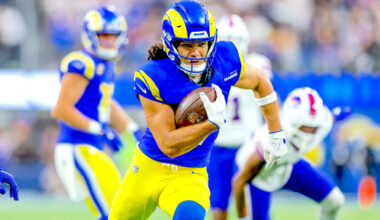 Puka Nacua Reportedly Runs into Glass Door at a Party - NFL News