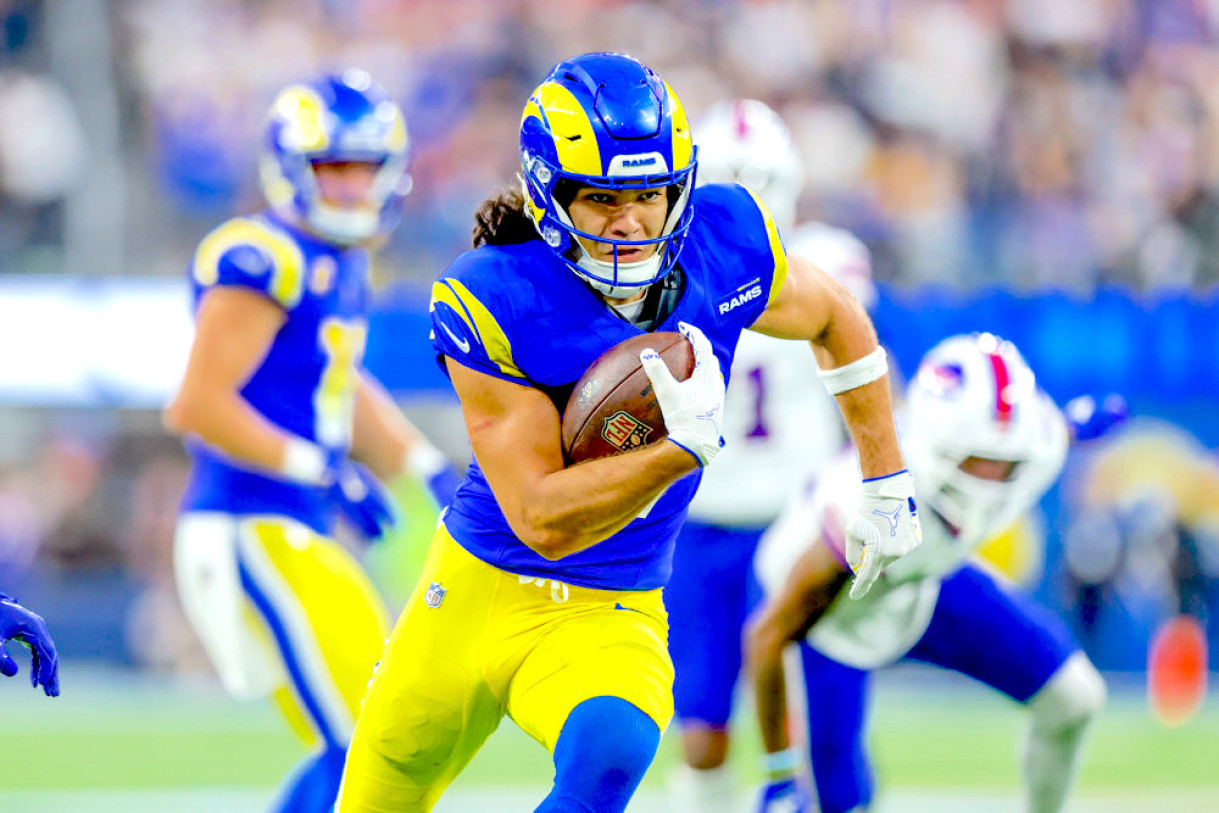 Puka Nacua Reportedly Runs into Glass Door at a Party - NFL News