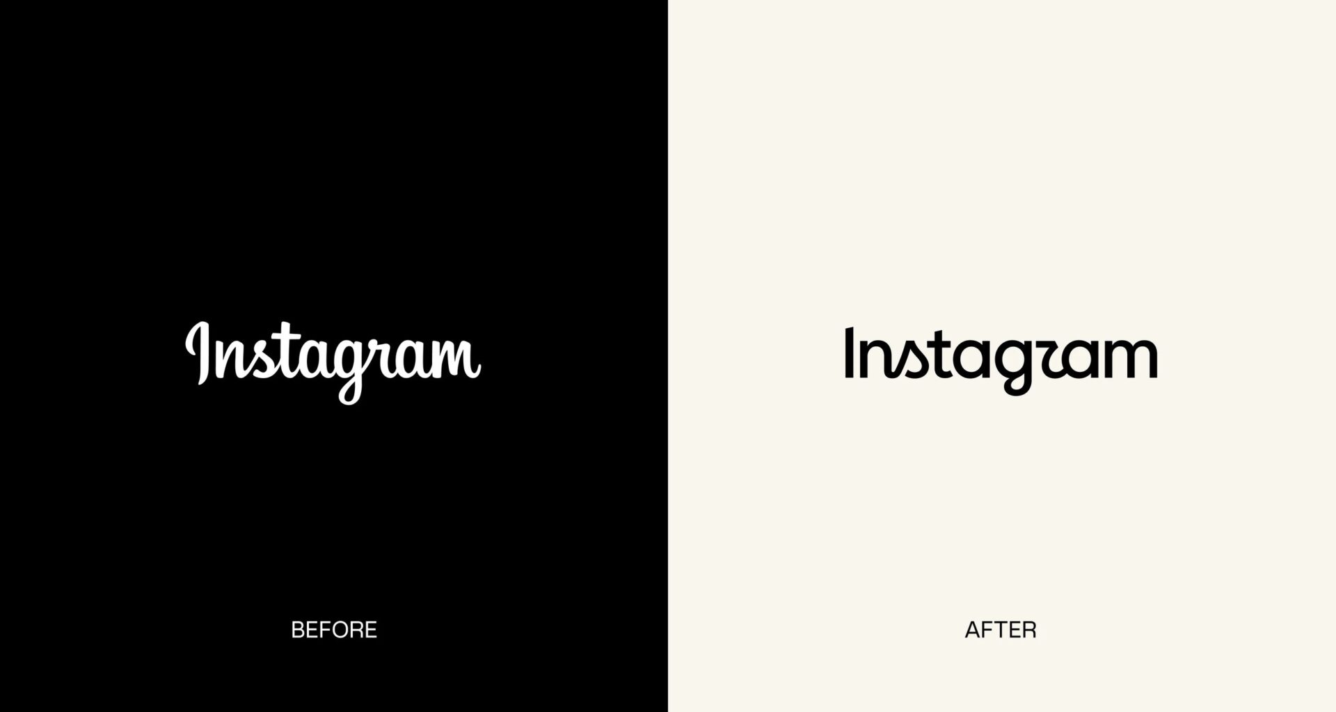 Tell us what you think about the new Instagram wordmark