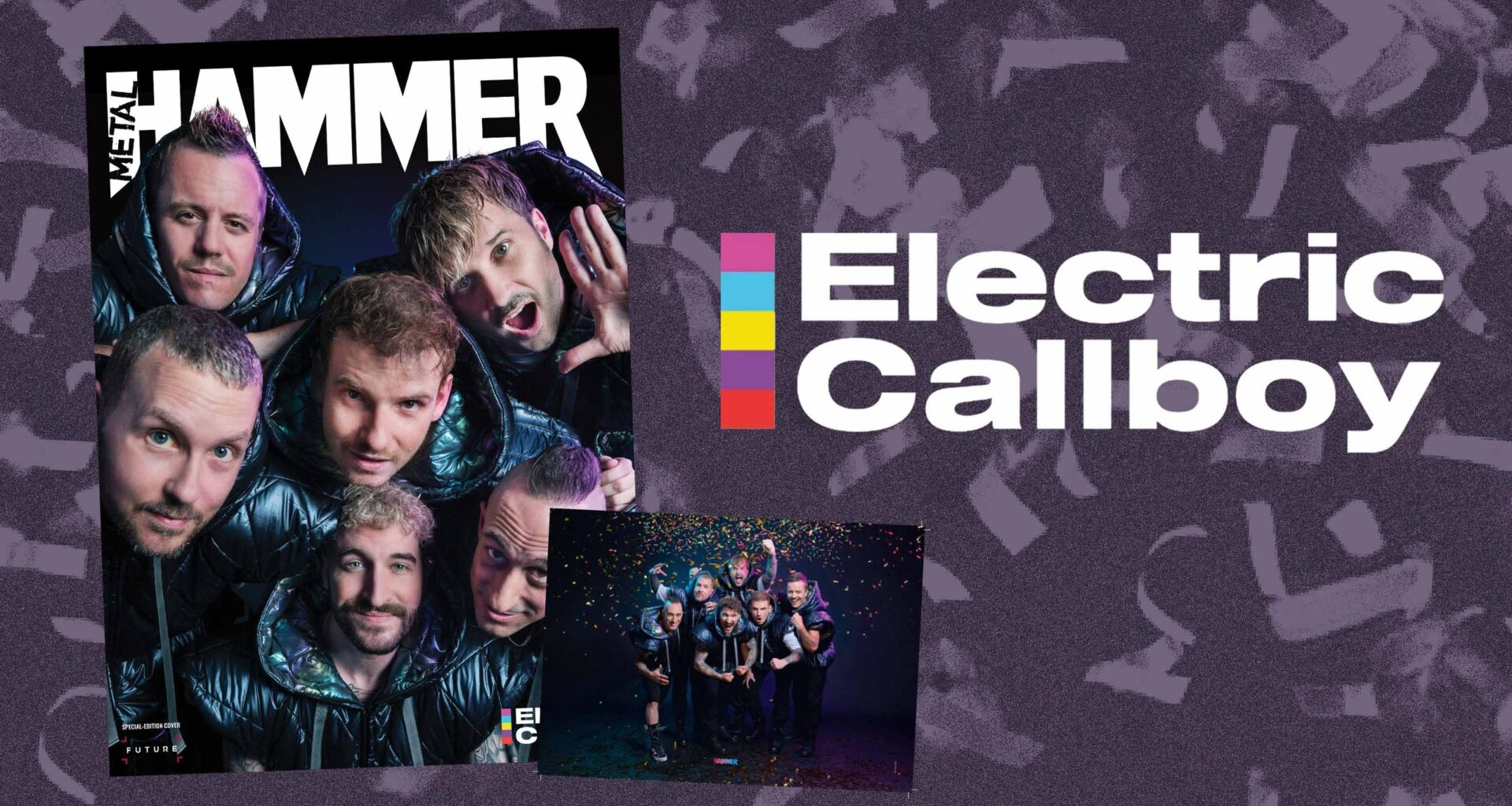 Get the new issue of Metal Hammer with an exclusive Electric Callboy cover and art print
