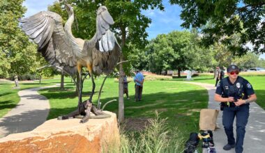 Loveland bronze statue damaged after attempted theft in Benson Sculpture Garden