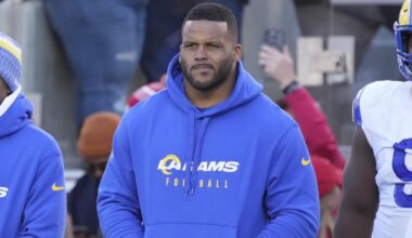 Aaron Donald Works Out for Rams During Training Camp amid Latest Rumors on NFL Comeback