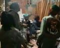 Rastafarians chant during a ‘groundation’ - loop