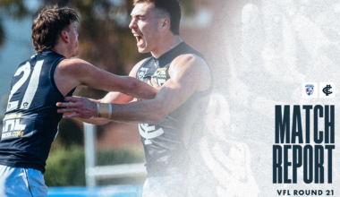 VFL match report: Blues book wildcard spot with strong win