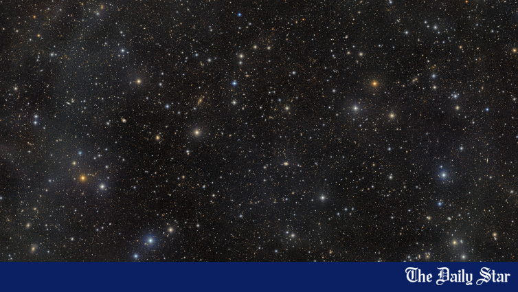 Over 500,000 galaxies and 50,000 stars captured in a single image