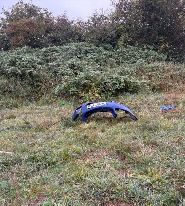 GVs of a field at Haswell, County Durham, where cars were torched at a memorial event for Michael Cahill, one of the men who died in the VW Passat in the A66 crash. Picture date: Friday August 28, 2026. PA Photo. Photo credit should read: Tom Wilkinson/PA Wire
