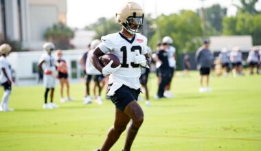 Saints' Ja'Lynn Polk Retires from NFL at Age 24, WR Was Patriots' 2nd-Round Draft Pick in 2024