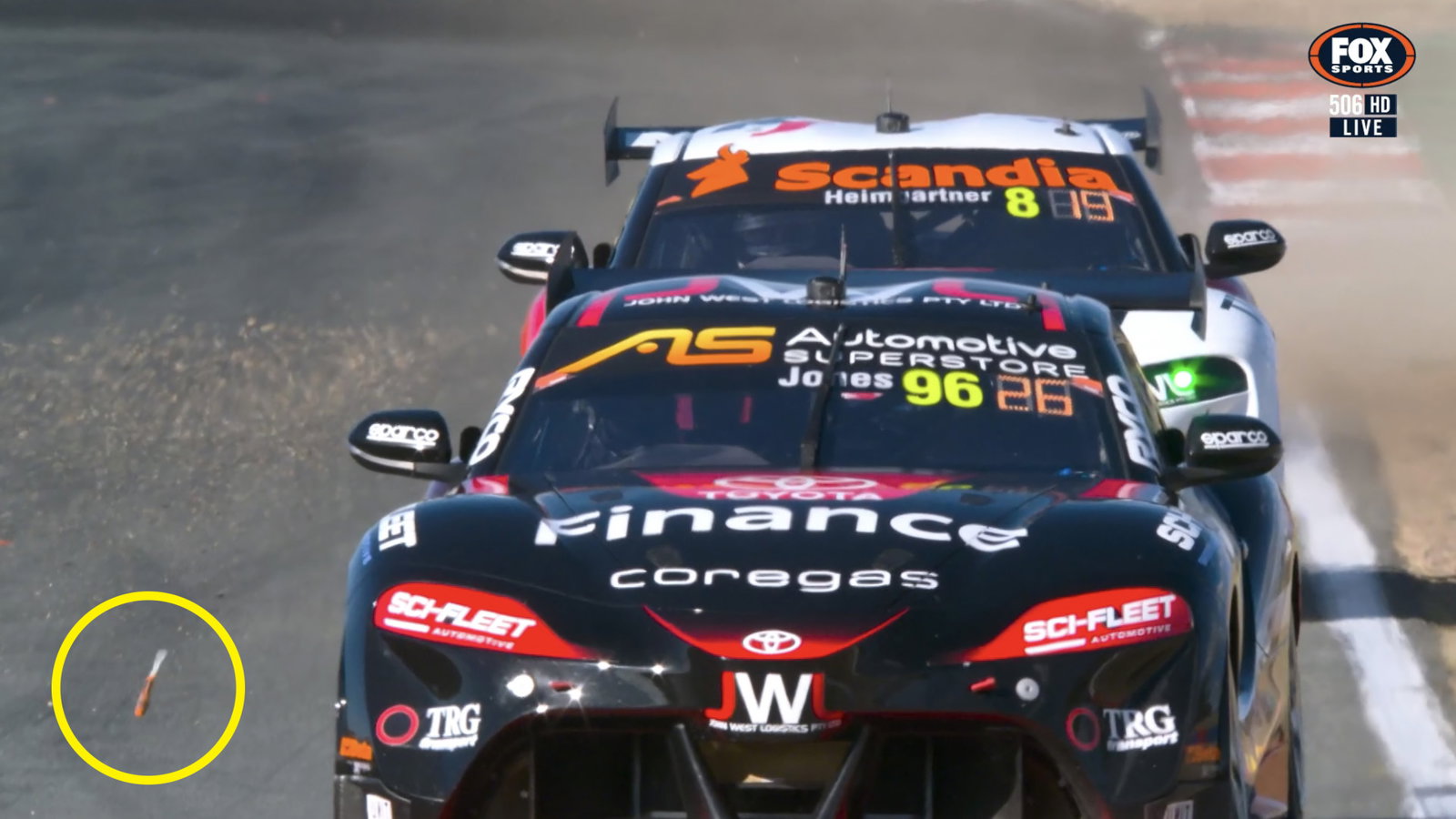 BJR fined for flying screwdriver at Ipswich Super440