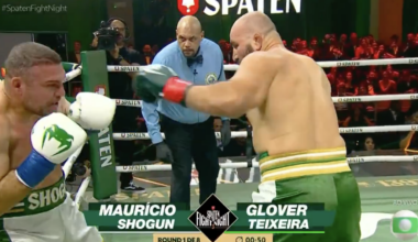 Glover Teixeira dominates Shogun Rua in boxing match