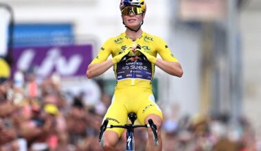 Demi Vollering(FDJ United - SUEZ) wns stage 9 and the general classification at the 2026 Tour de France Femmes avec Zwift. (Photo by Tim de Waele/Getty Images)