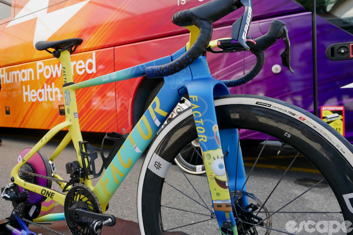 Random tech finds from the opening days of the Tour de France Femmes