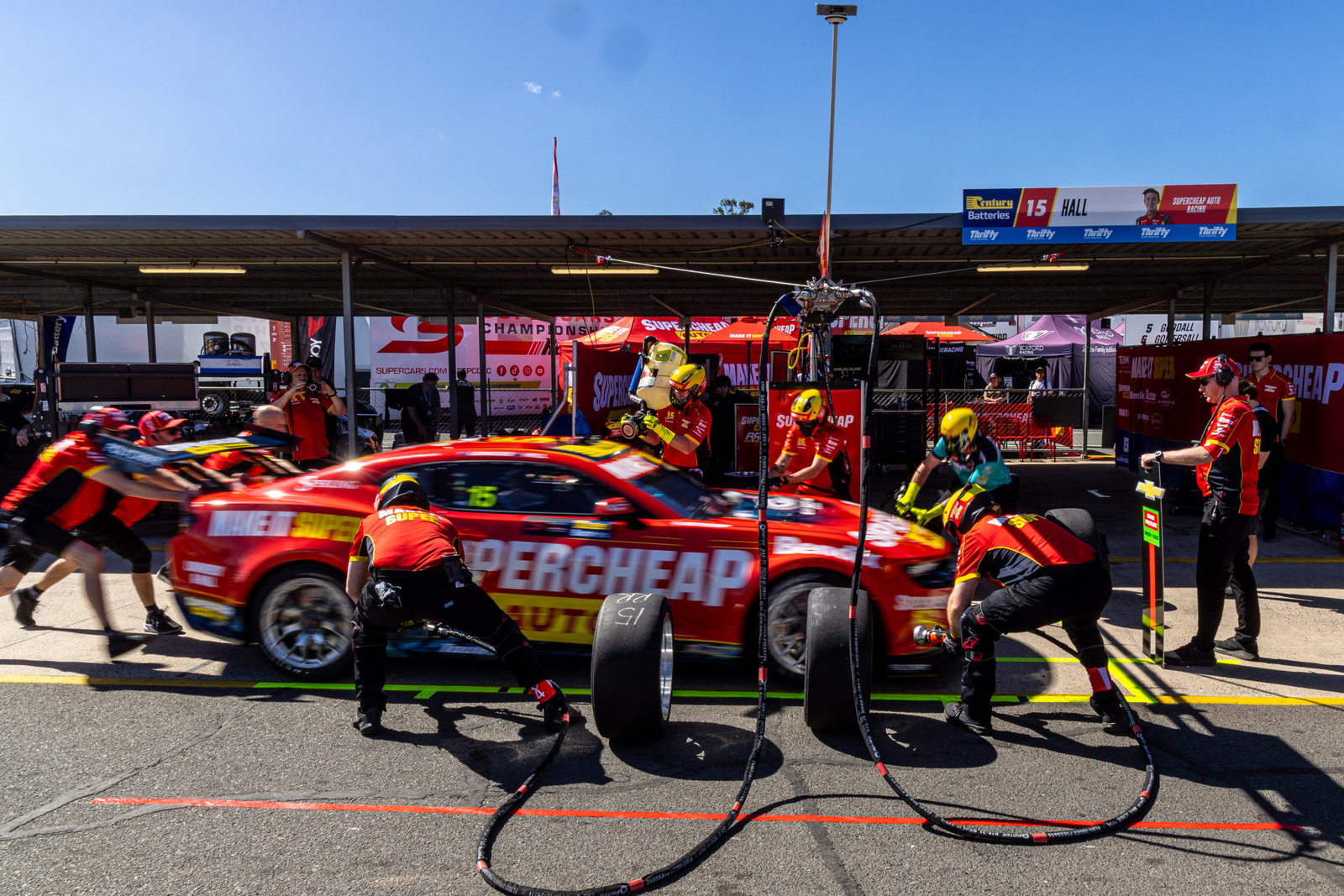 How to follow Ipswich Supercars Enduro Cup test day