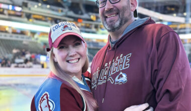 Rebecca Yarros teams with Avalanche for 'Iron Flame' night at Ball Arena